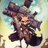 Marvel Rocket Raccoon Armored Arsenal Dell Inspiron Skin